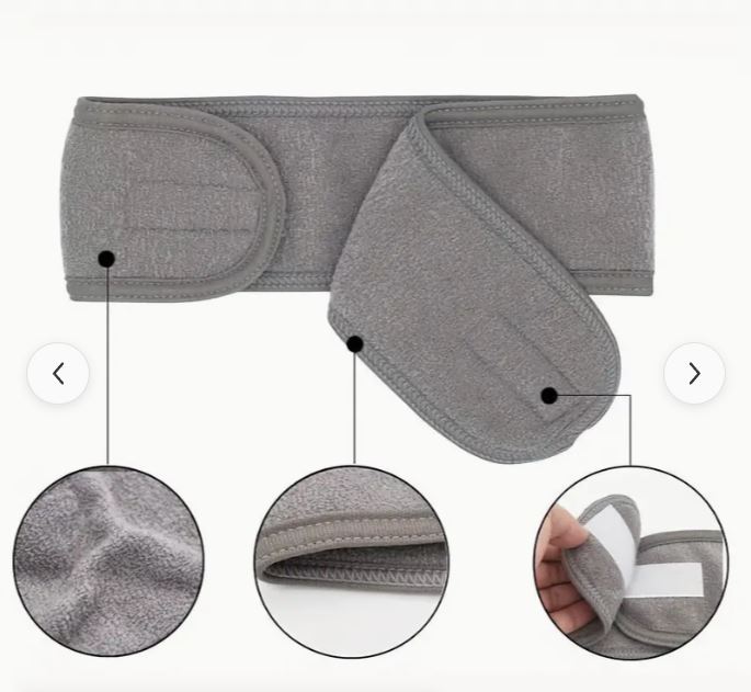 Set 2 pcs of Adjustable Spa Facial Headband