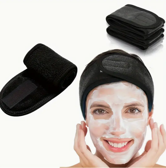 Set 2 pcs of Adjustable Spa Facial Headband