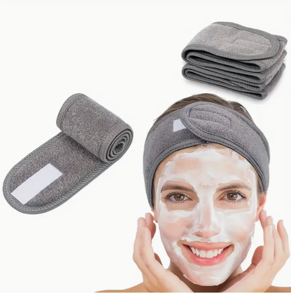 Set 2 pcs of Adjustable Spa Facial Headband