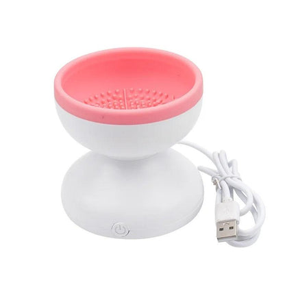 Portable Electric Make Up Brush Cleaner Machine 2 Speed